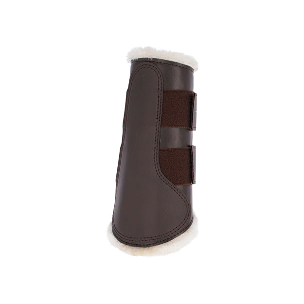Dressurgamaschen Fleece brown
