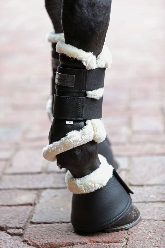 Softgamaschen Pelisa black