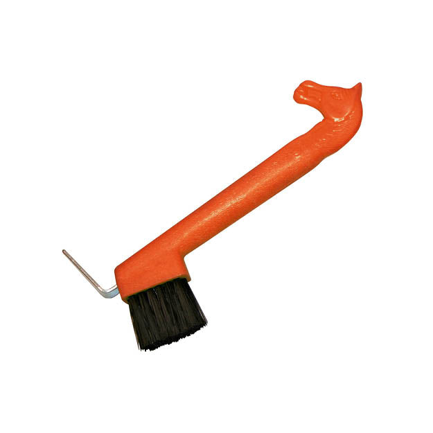 Hufkratzer mit Pferdekopf