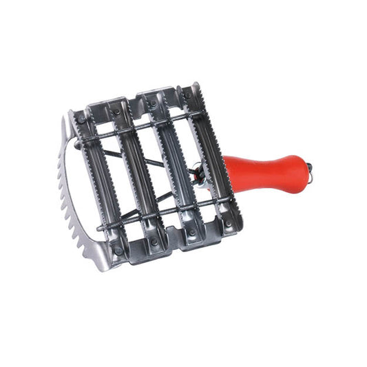 Metallstriegel mit Mähnenkamm