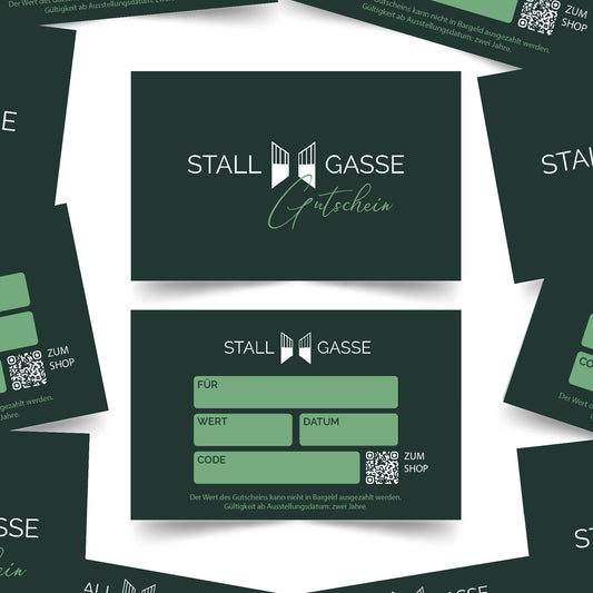 Stallgasse Gutschein