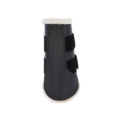 Dressurgamaschen Fleece black